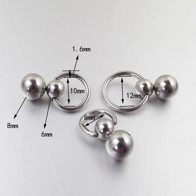 1 pz in acciaio inossidabile d - Nipple Bar Curved recensione e prezzo
