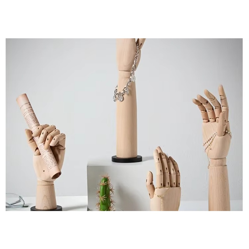 Porta manichino a mano in legn - Body Jewelry Stores recensione e prezzo