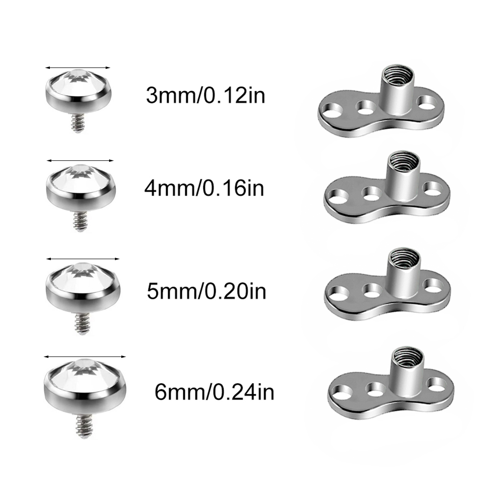 9PCS-1PC Acciaio chirurgico Sk - Body Jewelry Implants recensione e prezzo