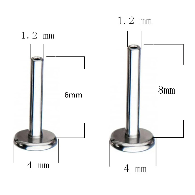 ASTM F136 Titanium PIERC 3 CZ  - Cluster Stud Ear recensione e prezzo