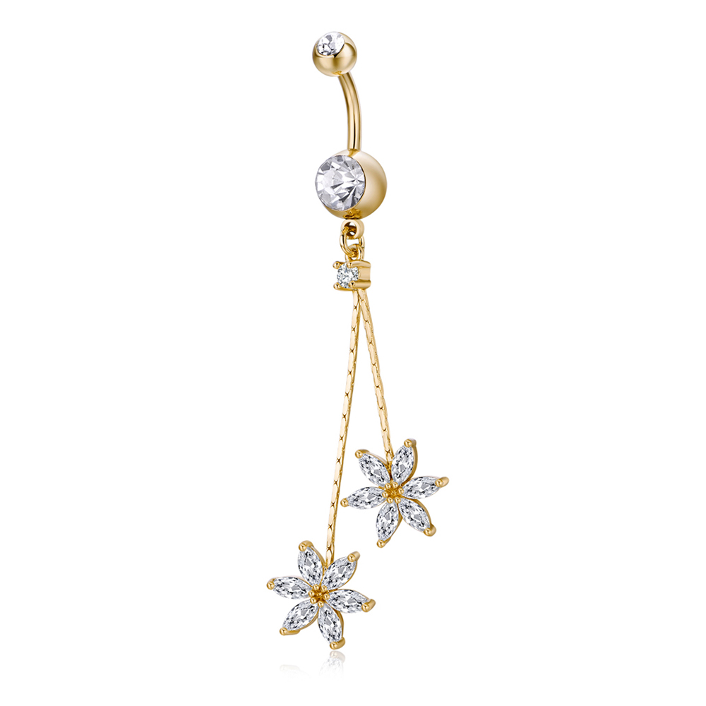 Kuniu 1pc y2k Fashion Flower c - Body Jewelry Implants recensione e prezzo